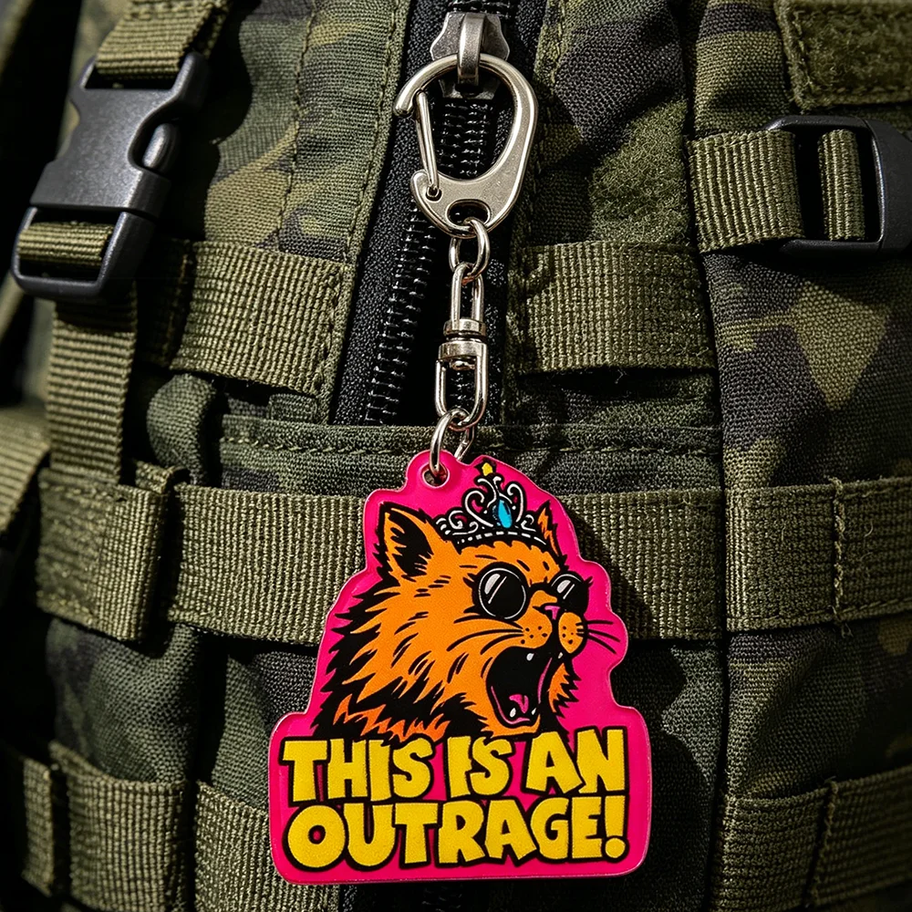 Dungeon Crawler Carl Acrylic Keychain Anime Lover Collection Accessory Birthday Gift for Friend Backpack Charm Car Key Ring