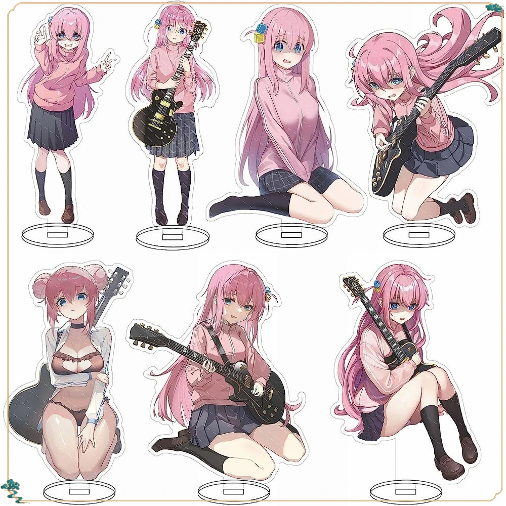 

Popular Anime Bocchi The Rock Characters Acrylic Stand Model Cartoon Peripheral Acrylic Figure Decorative Ornaments Kids Gifts