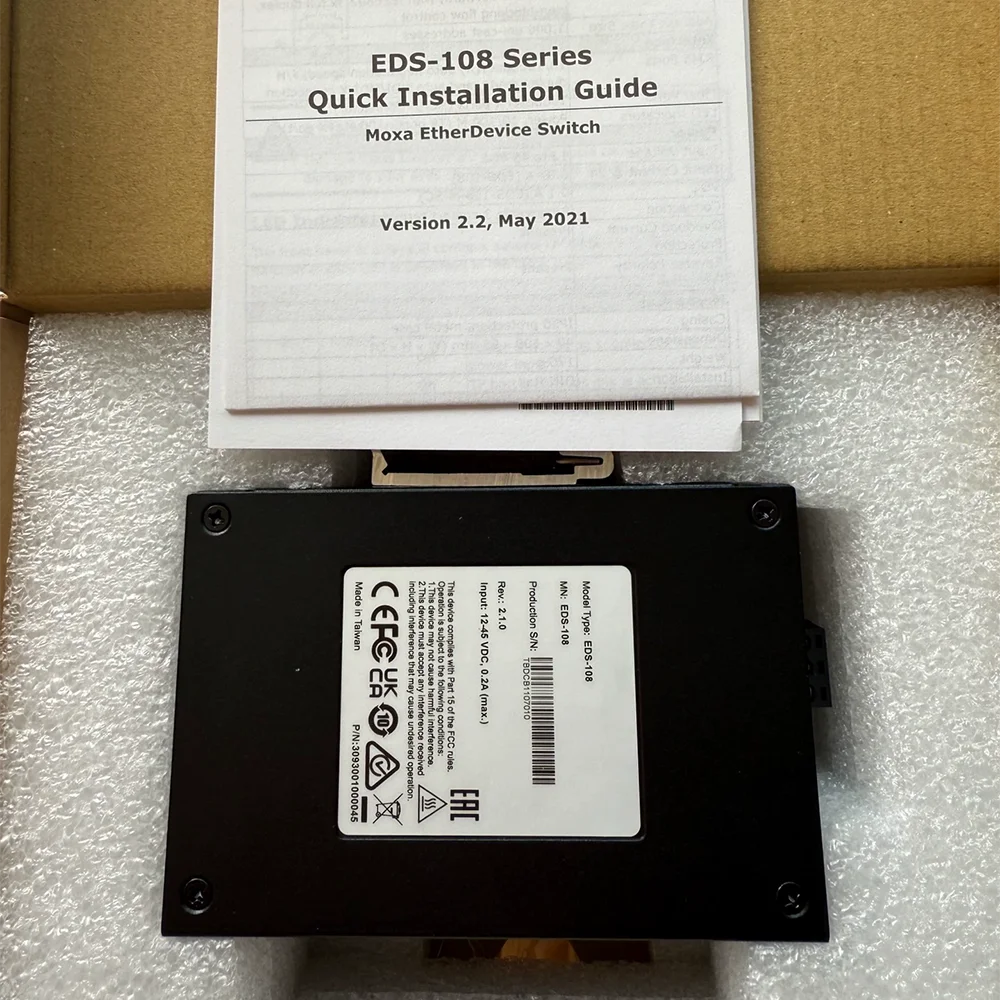 

EDS-108 8-Port Industrial Switch