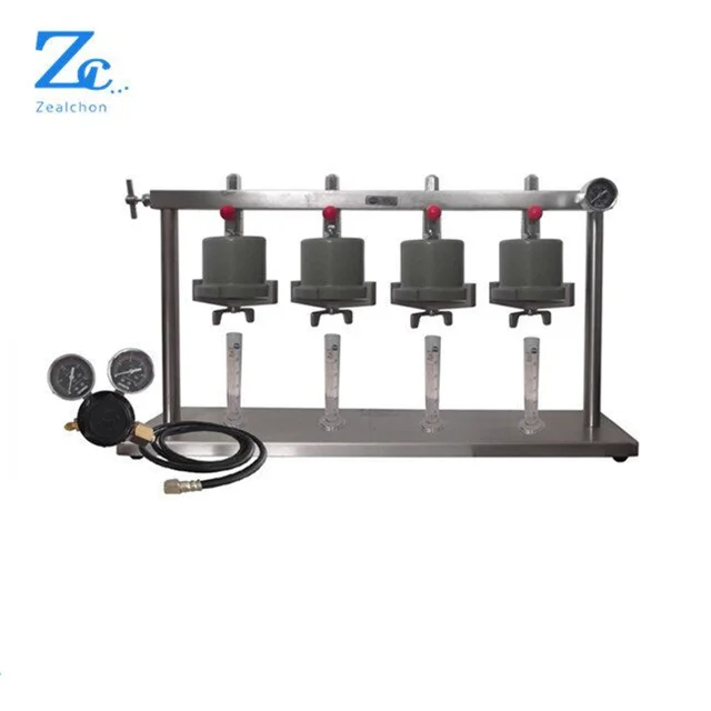 SD3 Lplt Filtration Drilling Fluid Filter Press Analysis Device Slurry Testing With 3 Cups