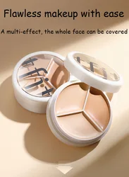 tfit Three-Color Concealer To Cover Facial Spots Acne Marks And Acne Muscles Cosmetics Face Makeup