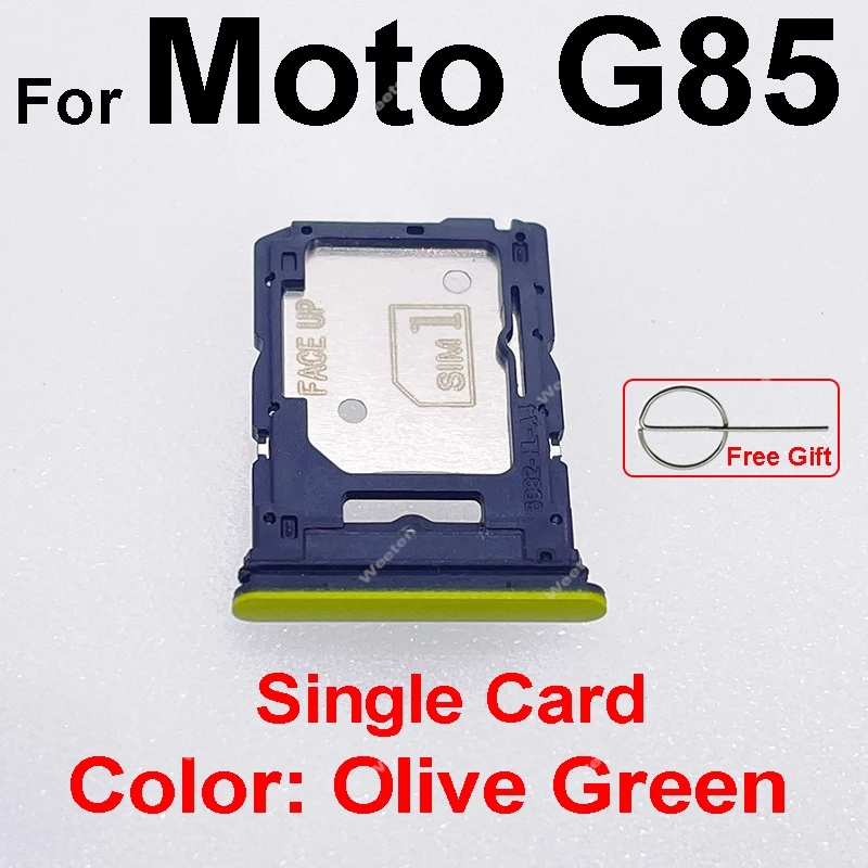 SIM Card Tray Holder For Motorola MOTO G75 G85 Sim Card Slot Card Reader Adapter Replacement Repair Parts image 6