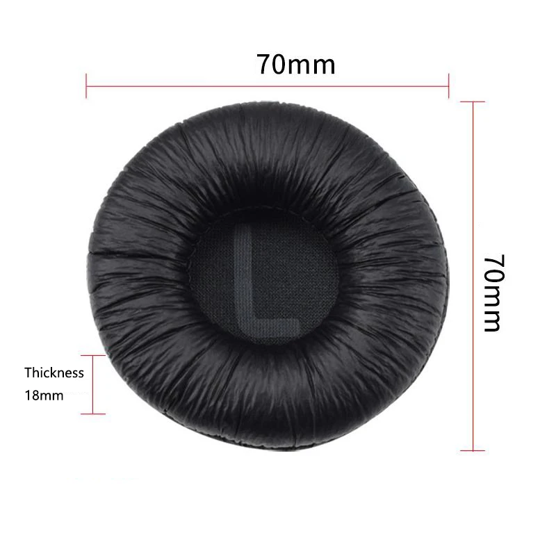 Replacement Ear Cushions Pad Covers for JBL Tune600 T500BT T450 T450BT JR300BT TUNE510BT TUNE660NC Headphone 70mm image 2