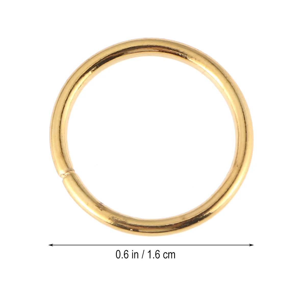 

160 Pcs Accessories Practical Rings Small Open Multi-purpose Metal Key Bulk Multipurpose