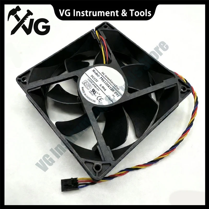 New For Foxconn PVA120K12N-P01 DC 12V 0.90A 120x120x38mm 4-Wire Server Cooling Fan