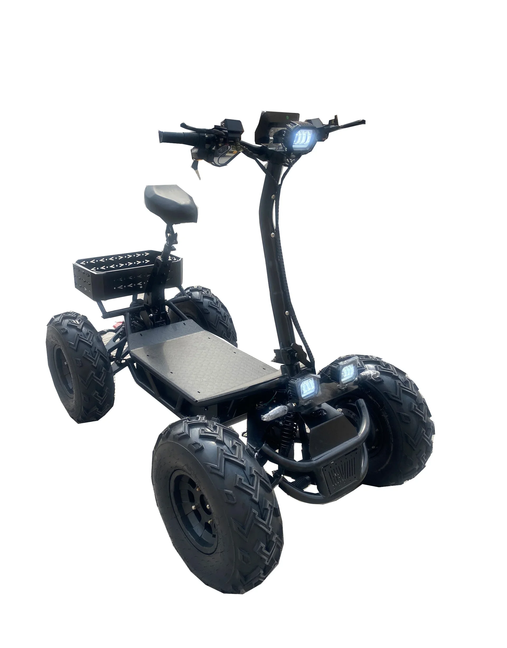 The latest four-wheel electric skateboard off-road vehicle in 2024 can be independently adjusted with dual or four-wheel drive