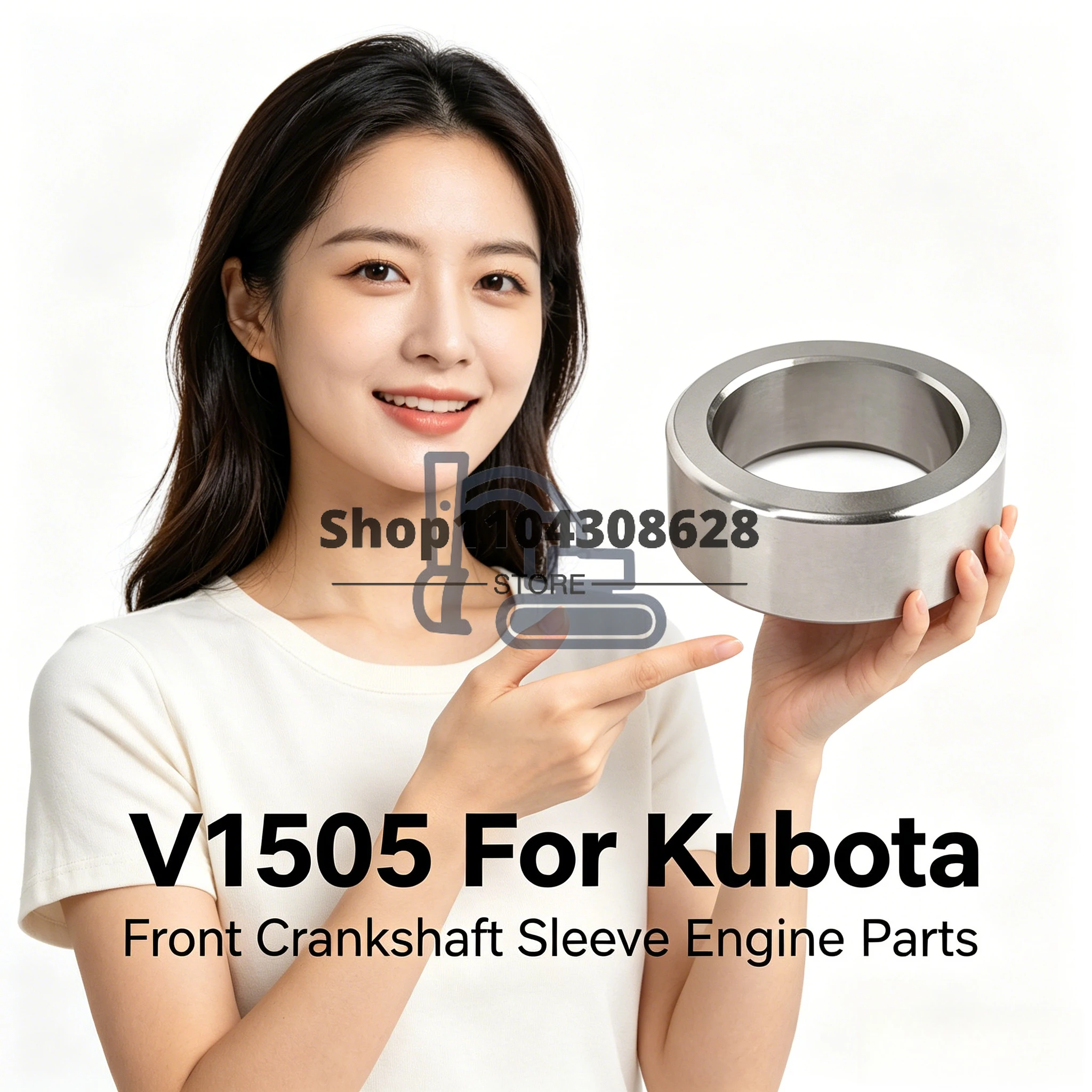 

V1505 For Kubota Front Crankshaft Sleeve Engine Parts