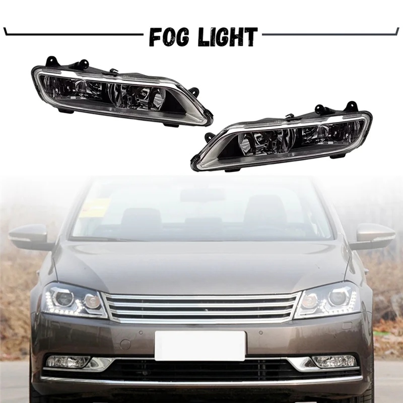 موثوقة لشركة فولكس فاجن باسات B7 2011-2015 المصد الأمامي الضباب الخفيف المصباح الضباب مصباح 3AA941661B 3AA941662B