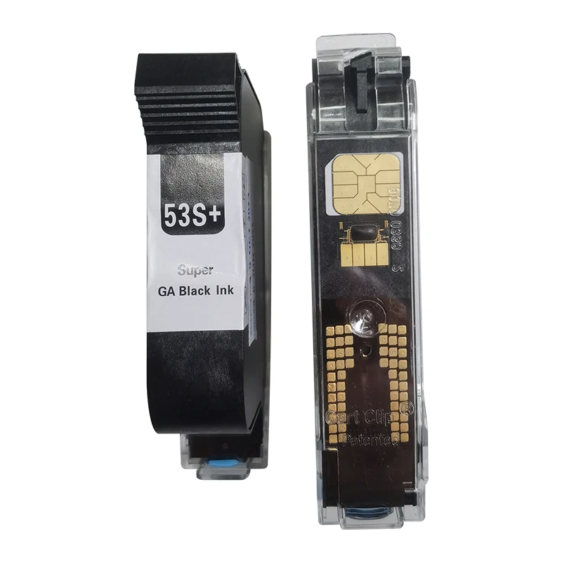 Original 53S 53S+ Black Yellow White Ink Cartridge for Sojet Online Batch Inkjet Printer