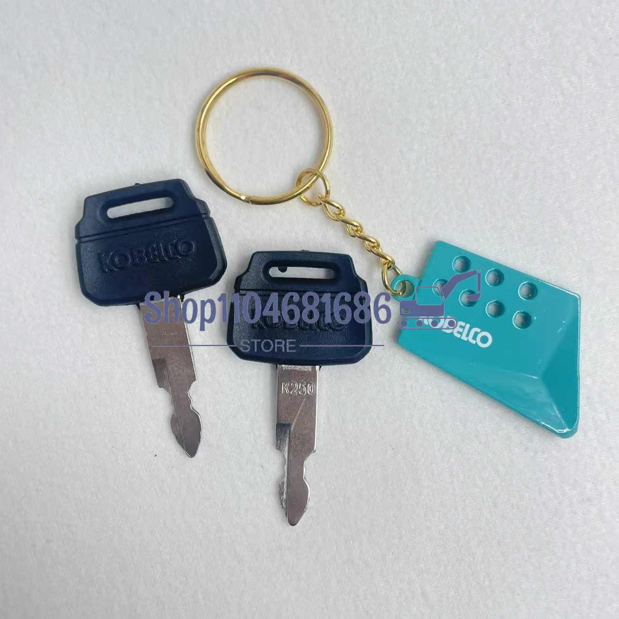 2 pièces K250 clé pour Kobelco - Heavy Equipment Keychain avis et prix