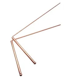 SongLong  99.9% Copper Dowsing Rod - Detect Gold, Water, Ghost Hunting etc - 2pcs Divining Rods