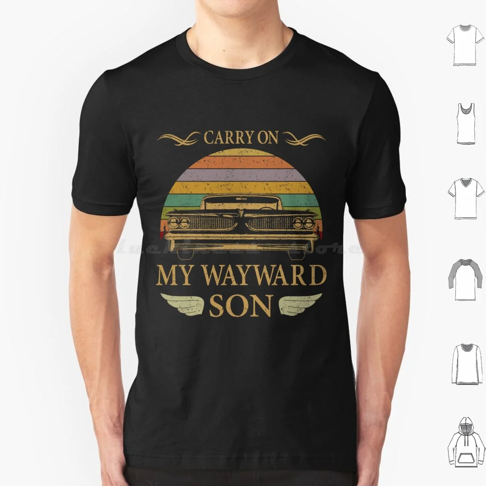 Carry On My Wayward Son Vintage Tee T Shirt Men Women Kids 6Xl Carry On My Wayward Son Carry Oncarry On My Wayward