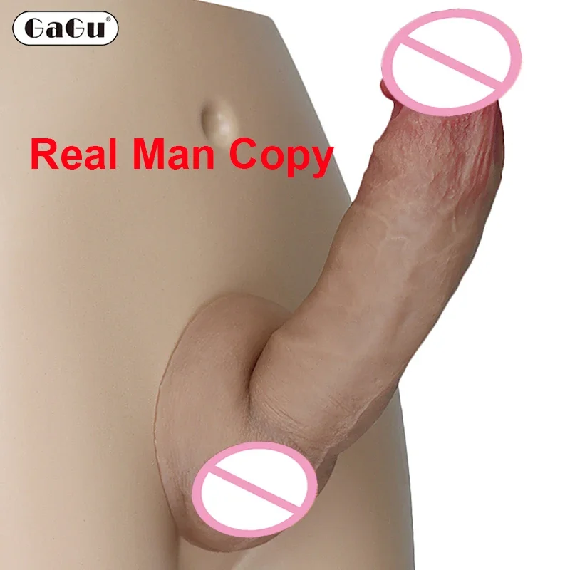 Realistic Phallus Soft Dildo Female Strapon Silicone Big Penis With Strong Suction Cup Masturbators Anal Sex Toys For Adults XXX