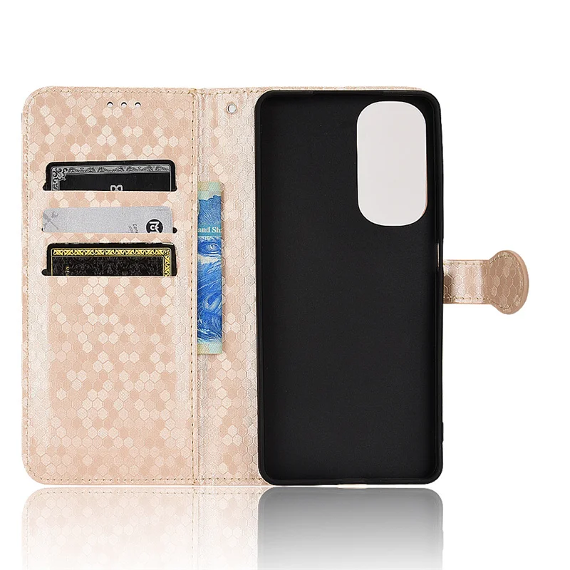 Per Motorola Leather Flip Cover antiurto supporto integrato con copertura del punto del cordino Motorola Edge 30 G42 G52 4G E32 4G custodia per