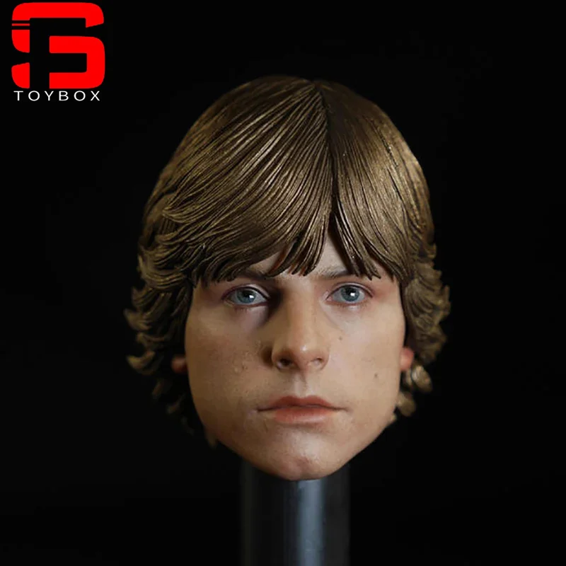 1/6 Schaal Young Luke Head Sculpt Carving Model Fit 12-inch Mannelijke Soldaat Action Figure Body Dolls