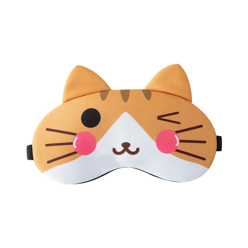 Anime Sleeping Eye Mask Cute Blindfold Eye Cover Mask Eyepatch Travel Home Eyes Relax Mask Eyeshade