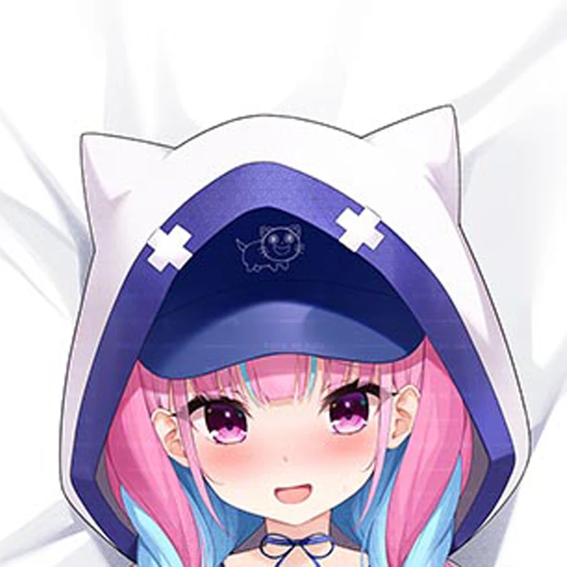 

Dakimakura Anime Pillow Case Minato Aqua Double-sided Print Of Life-size Body Pillowcase Gifts
