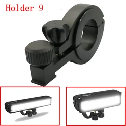 Support de lumière de vélo, support de lumière de vélo, accessoires de vélo, Rotation à 360 degrés, support de lampe de poche de vélo, 1 pièce