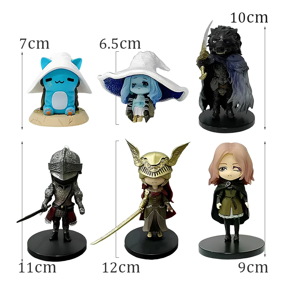 New Bandai Gaming Q Version Elden Ring Mini Ranni Cat Melina