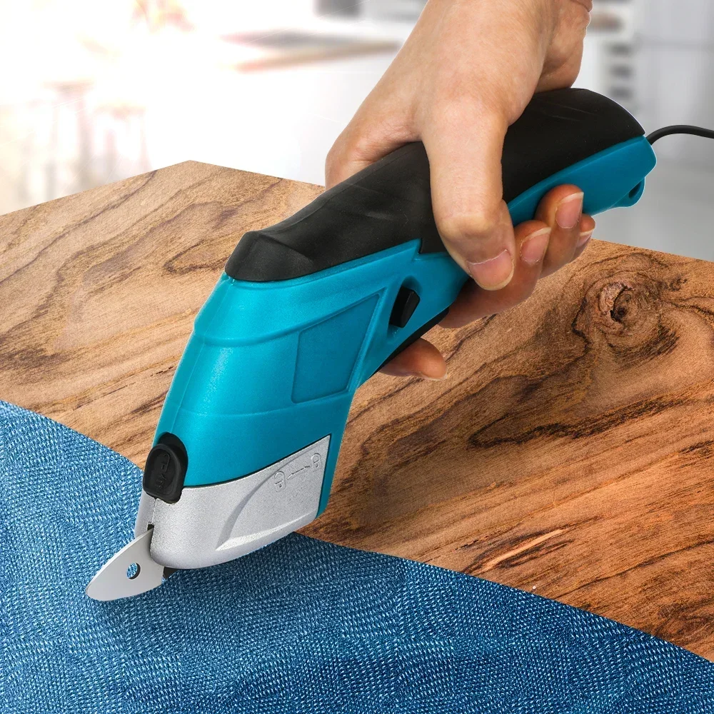 Rechargeable Carpet DIY Electric Scissors Wireless Sewing Electric Scissors Tool Leather Fabric Cutting Machine