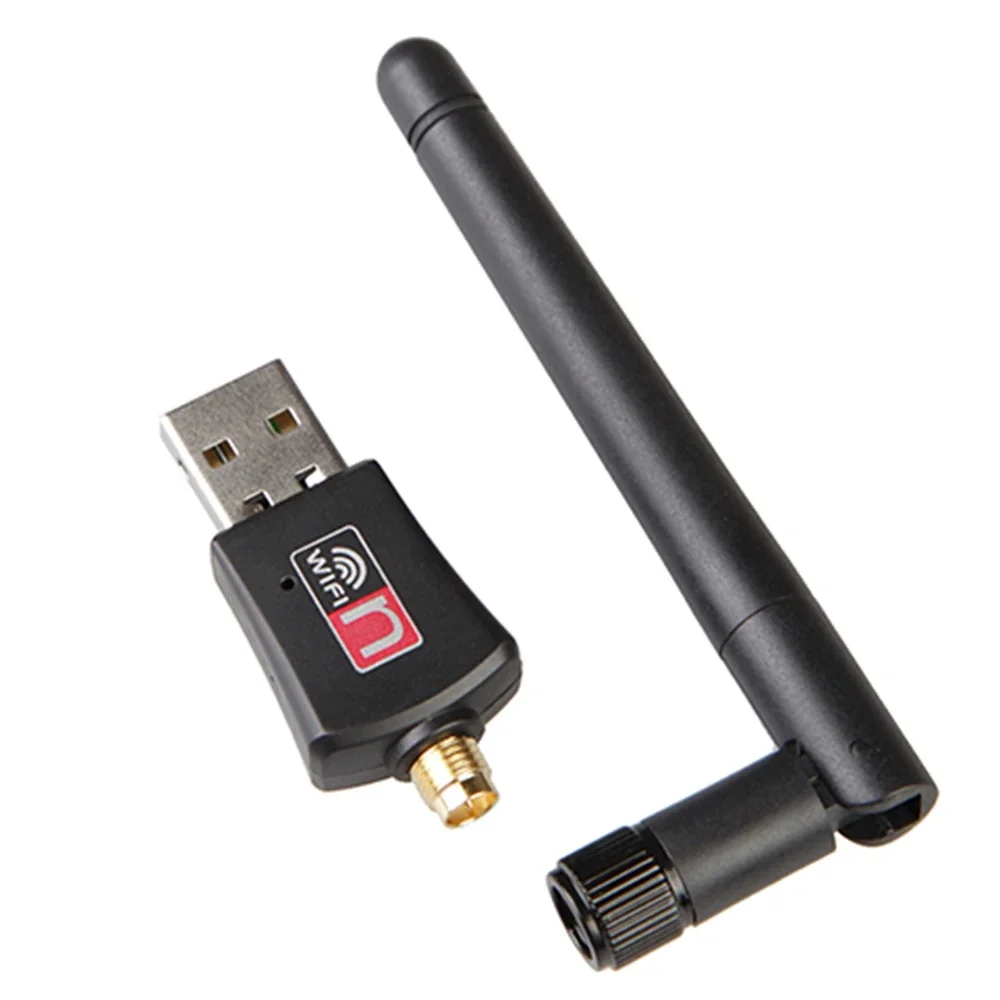 300M USB Wireless WiFi Network Adapter Card 5dBi Extended Antenna Forfor Computer Laptop PC Wifi Receiver
