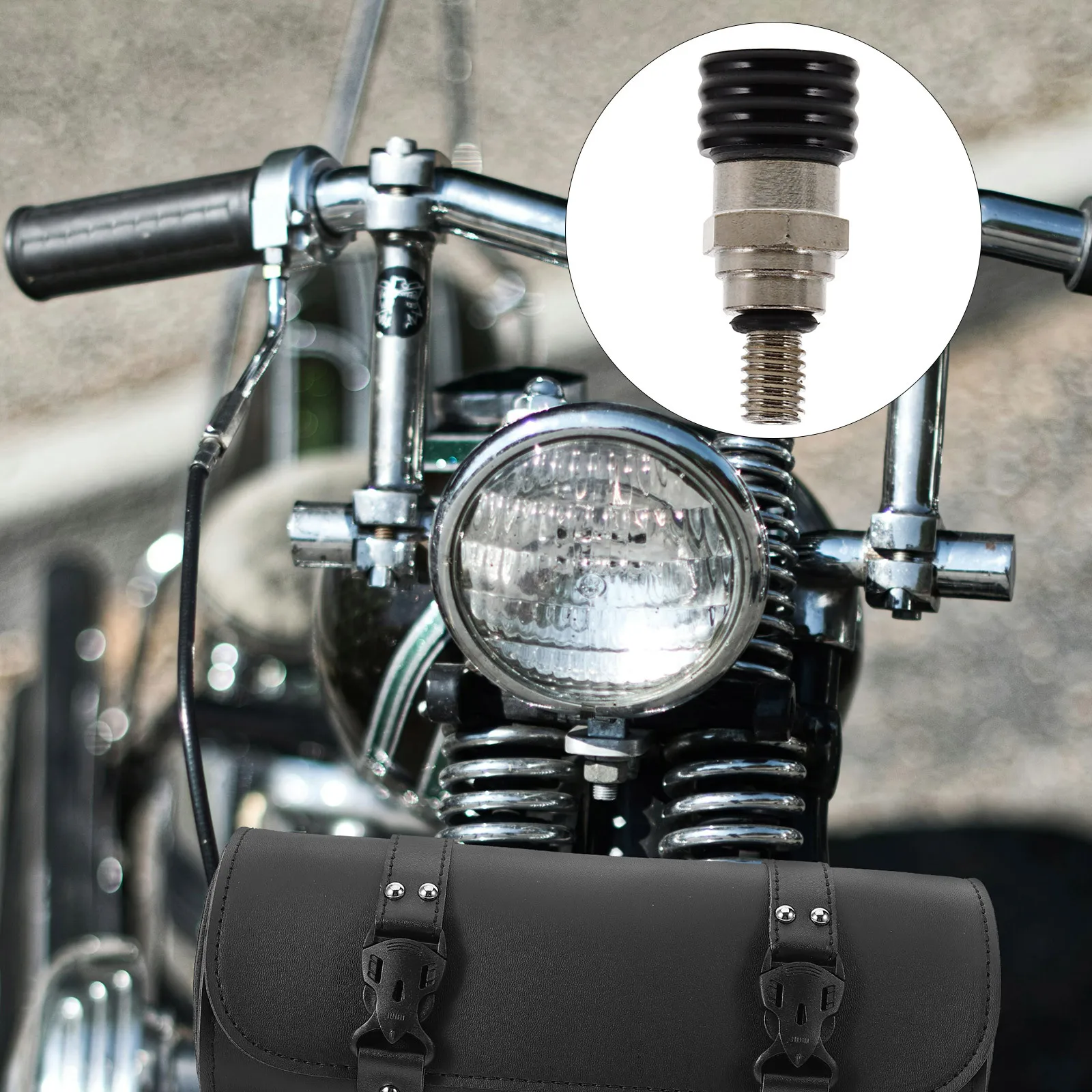 

Motorcycle Air Screw Bleeder Valve Durable Suspension Screw Easy Install Offroad Fork Air Pressure Relief Motorcycle Accessories
