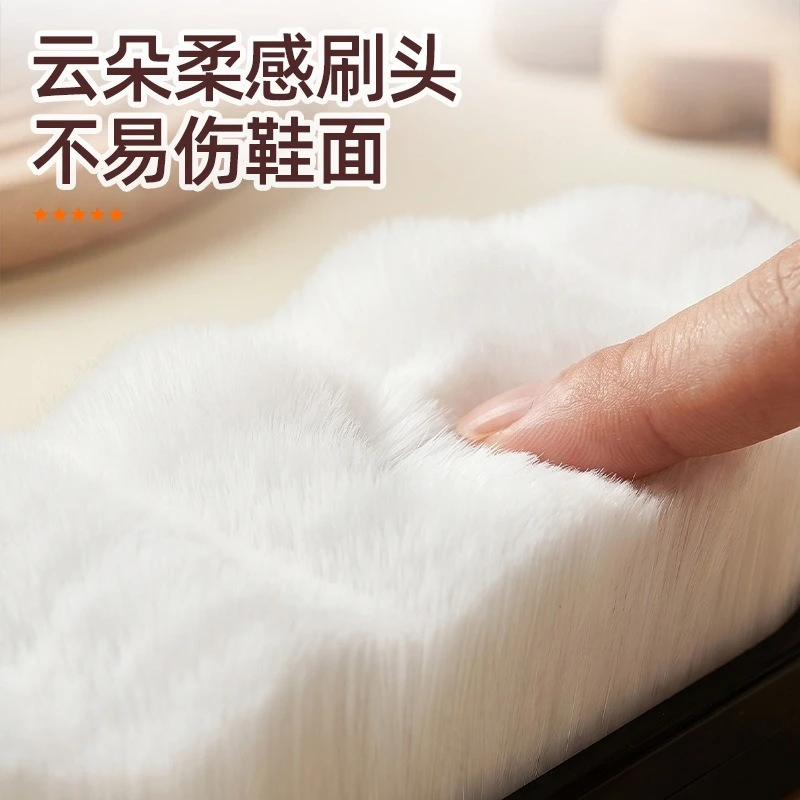 Soft Bristle Nano Shoe Brush, Super Soft Brush for Washing Shoes, Mesh Surface, Home Use, Gentle on Shoes, Running Shoes