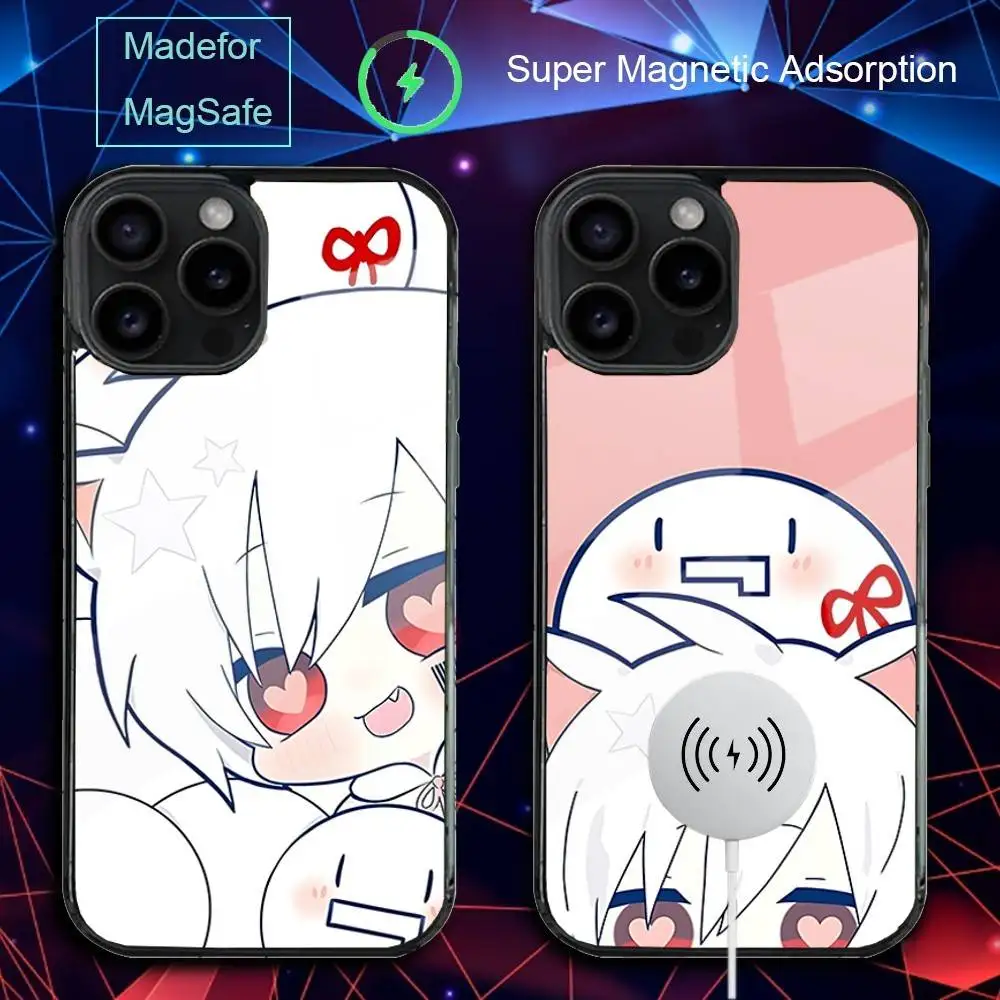 

Cute M-MafumafuS Cartoon Phone Case For iPhone 17,16,15,14,13,12,11,Pro,Max,Plus,Mini,SE4,E Magnetic Magsafe Wireless Charging