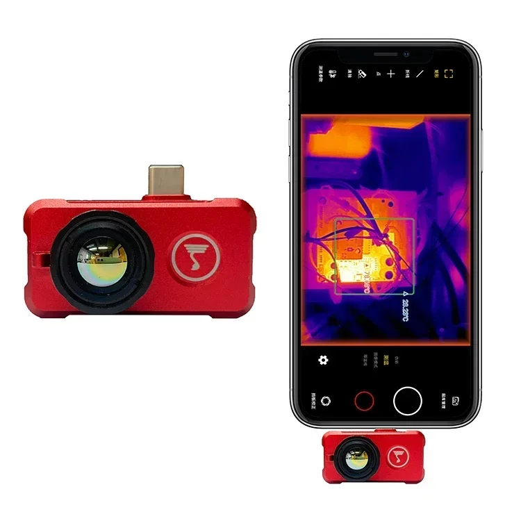 Wholesale Price Smartphone Use Thermography Measurement Thermal Camera Mobile Phone Android HD Infrared Thermal Imaging Camera