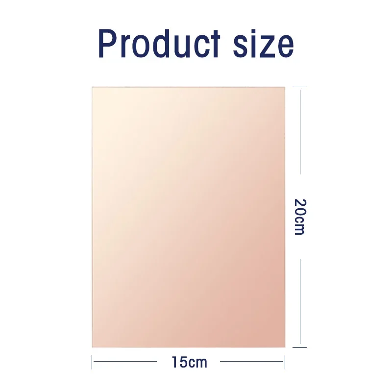 1PC 7x10cm 10x15cm 15x20cm 12x18cm 20x30cm FR4 PCB Board Single Side Copper Clad Plate Diy Pcb Circuit Boar Breadboard image 3