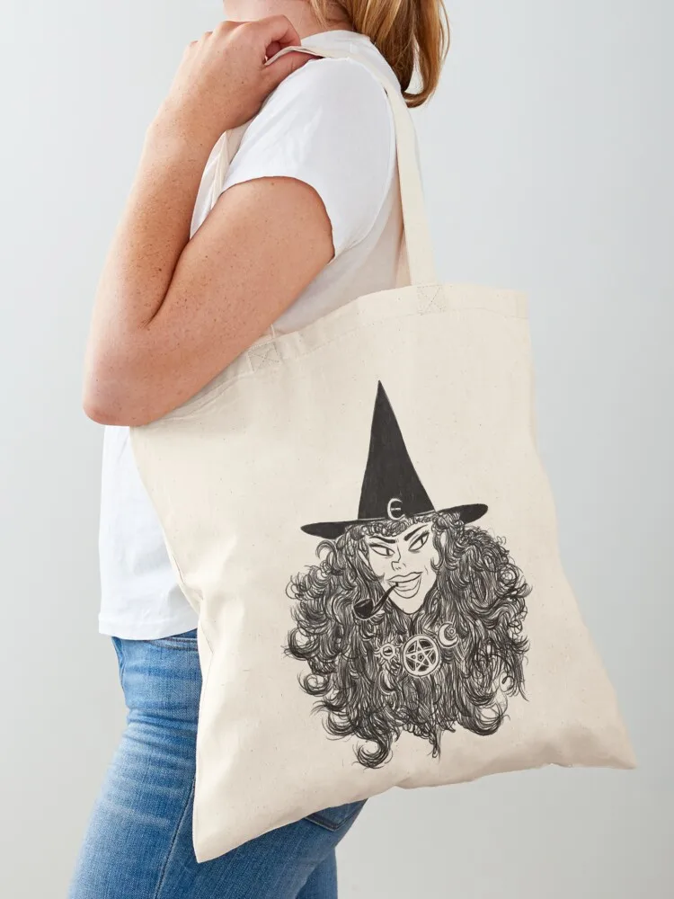 

Double, Double, Toil and Trouble Tote Bag Portable shopping bag Canvas shoulder bag tote women shopper woman