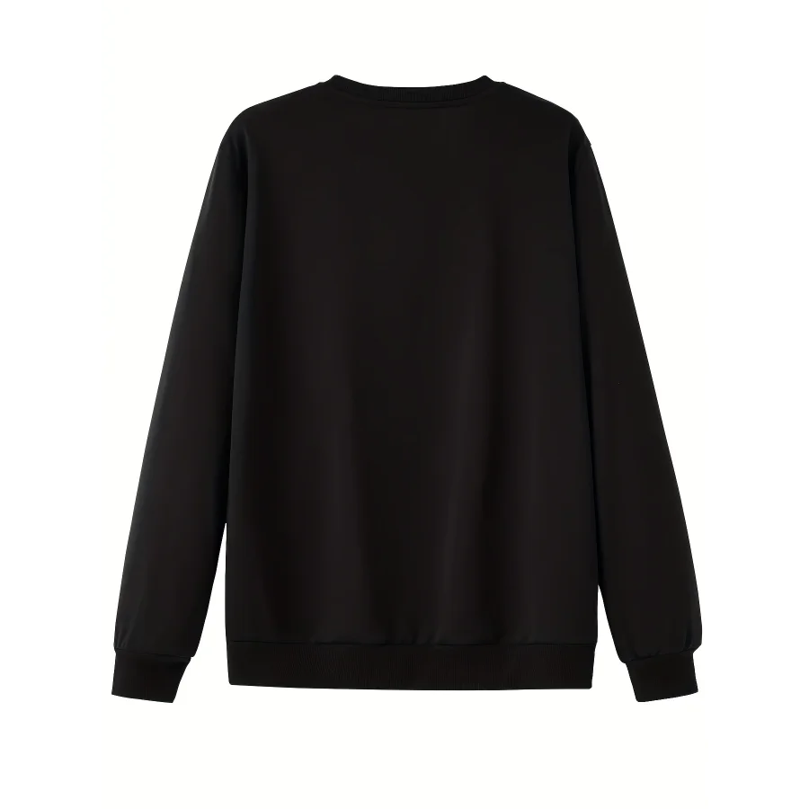 سويت شيرت كاجوال يجب اقتناؤه للأزواج بطباعة الخريف وقميص مريح وعصري لكل من الرجال والنساء