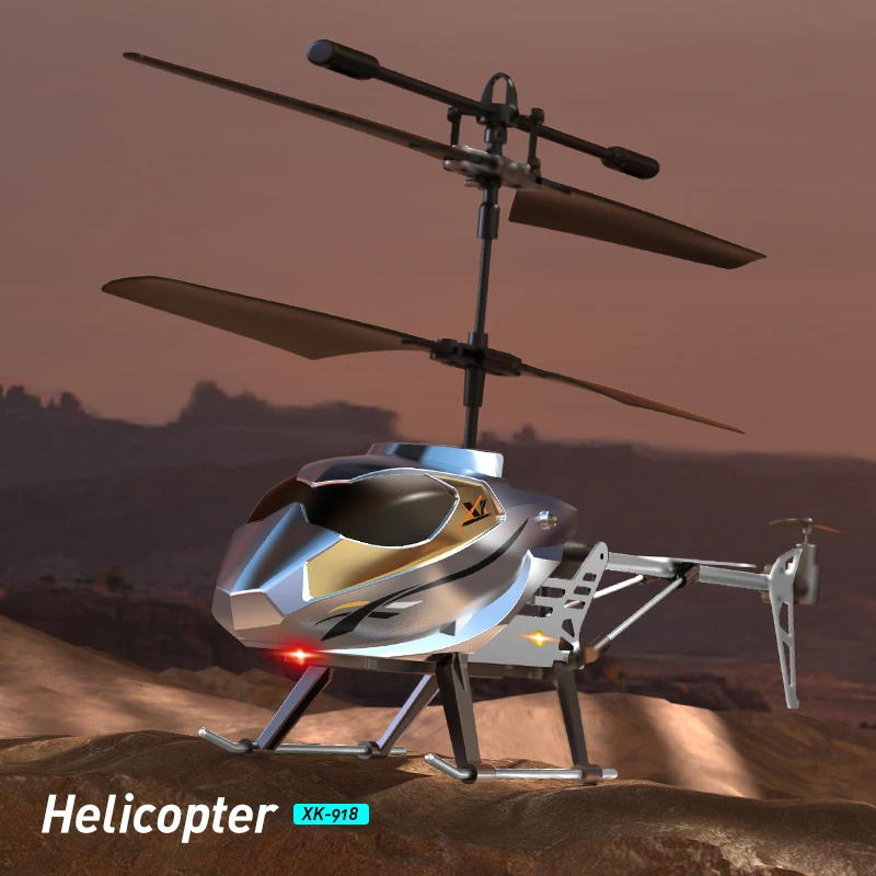 

The new 2.4G alloy remote control helicopter, drop-resistant remote control RC aircraft