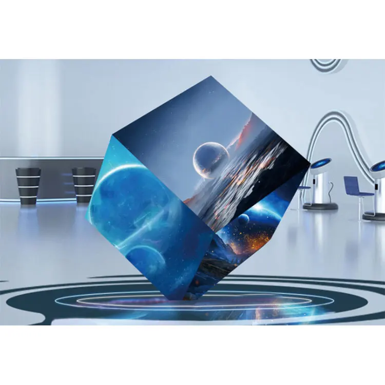 شاشة LED داخلية كاملة الألوان مخصصة للإعلان عن النافذة