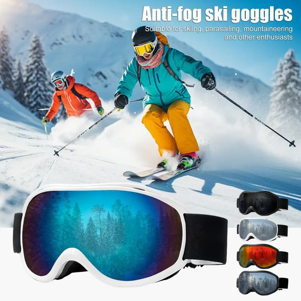 

Ski Goggles Anti fog Uv Dual Layer Anti fog Ski Goggles for Men Women Uv Snow Goggles for Snowboarding