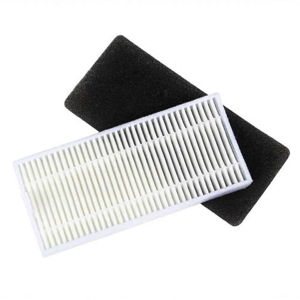 Spare Accessory Kit For Conga 1090 Robot Vacuum Cleaner Main Brush Side Brushes Mop Cloths Hepa Filter Replacement Set