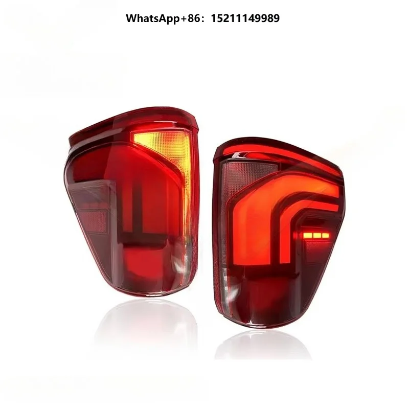 Hot Sale 4X4 Aftermarket LED Tail Light Assembly for F150 2024, ABS Rear Lamp Red Taillight Upgrade