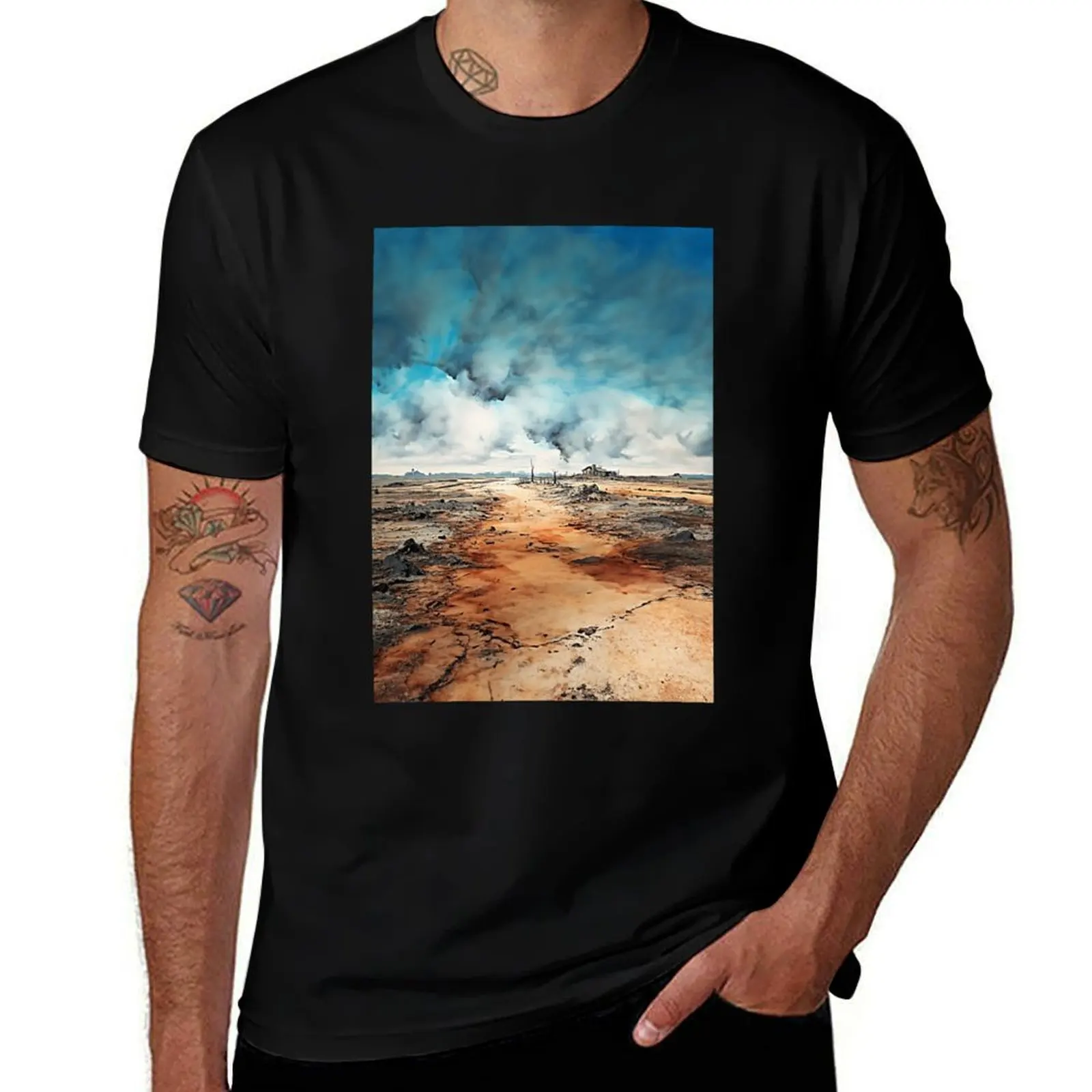 

Post Apocalyptic 08 T-Shirt Aesthetic clothing boys animal print animal prinfor boys Clothing tshirts for men