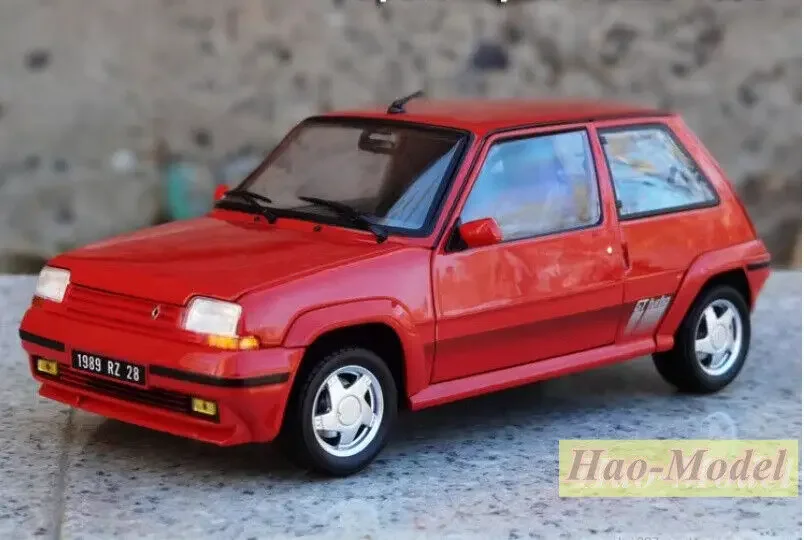 

NOREV 1:18 для Renault Supercinq GT Turbo 1989, литая под давлением модель автомобиля из сплава, украшения для мальчиков, подарки на день рождения, коллекция для хобби