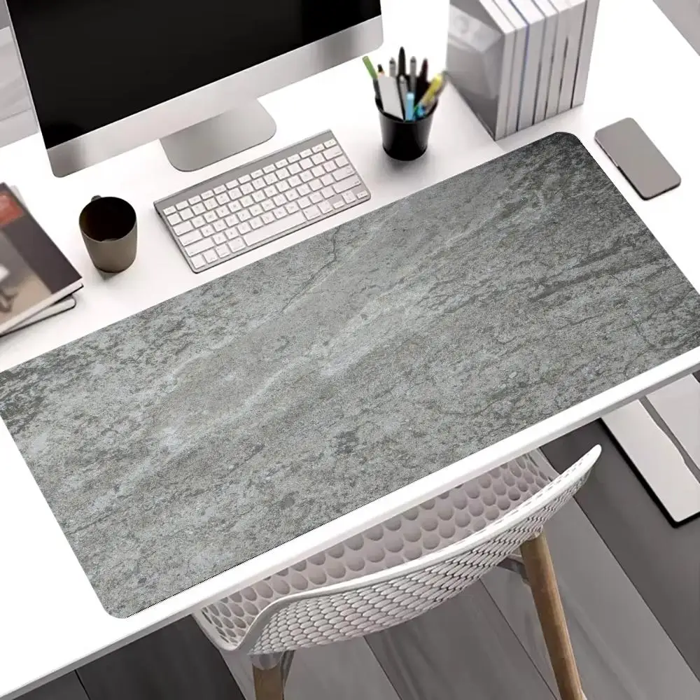 

Simple gray elements Mouse Pad Large Gaming Non-slip Mousepad XL Seamed Edge Nootbook Game Rug Laptop Tablet Mat Mini PC Playmat