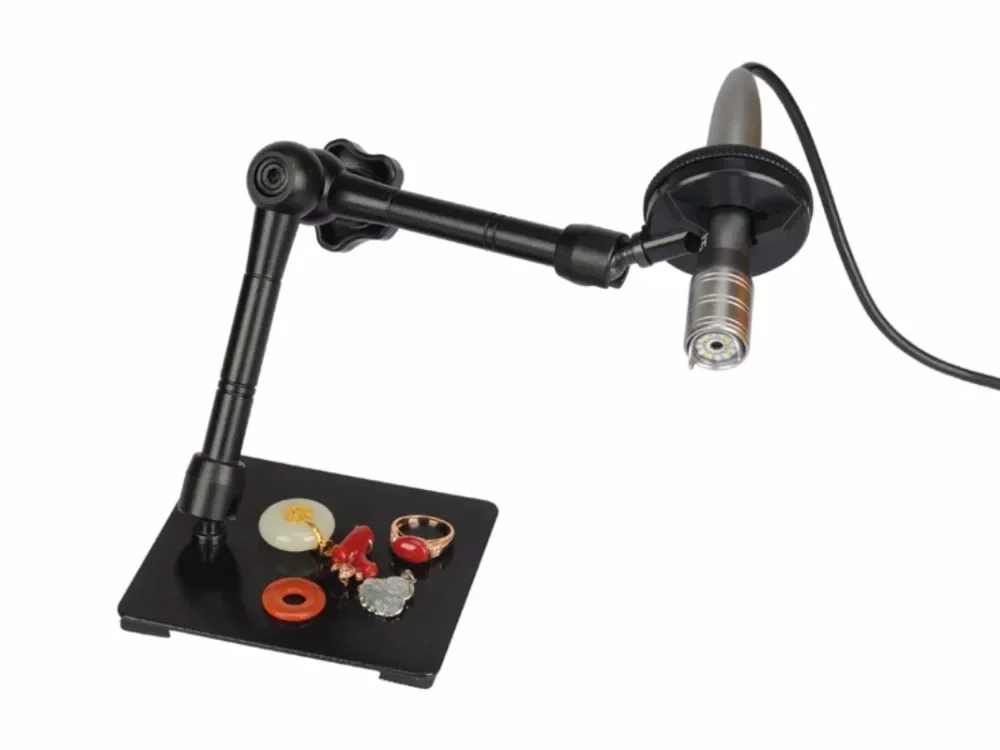 Usb 2.0 5mp cmos 10-500x led iluminador 2592*1944 pcb inspeção ferramentas microscópio digital câmera eletrônica tve