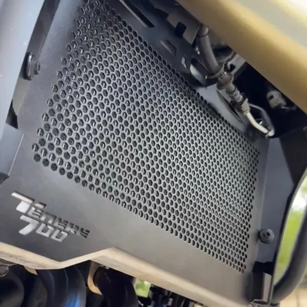 Radiator Guard Voor YAMAHA TENERE700 T7 XTZ 690 700 Z TENERE 700 Rally 2019 ~ 2023 2024 2025 Radiator Grille Guard protector Cover - afbeelding 2