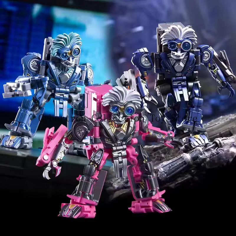 

【In Stock】Dr.Wu MC-04 Brainstorm (Einstein) 3 Colors Set Laptop Transformable Robot Action Figure