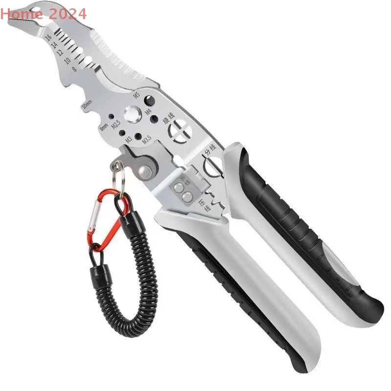 Multi-function Wire Stripper With Elbow Professional Electrician Pliers Crimping Tool Wire Crimper Cutter Wiring Tools Hand Tool