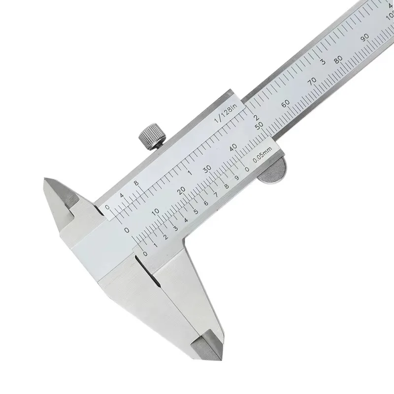 Optical high precision vernier caliper stainless steel caliber, measuring range 0-100/0-125 mm