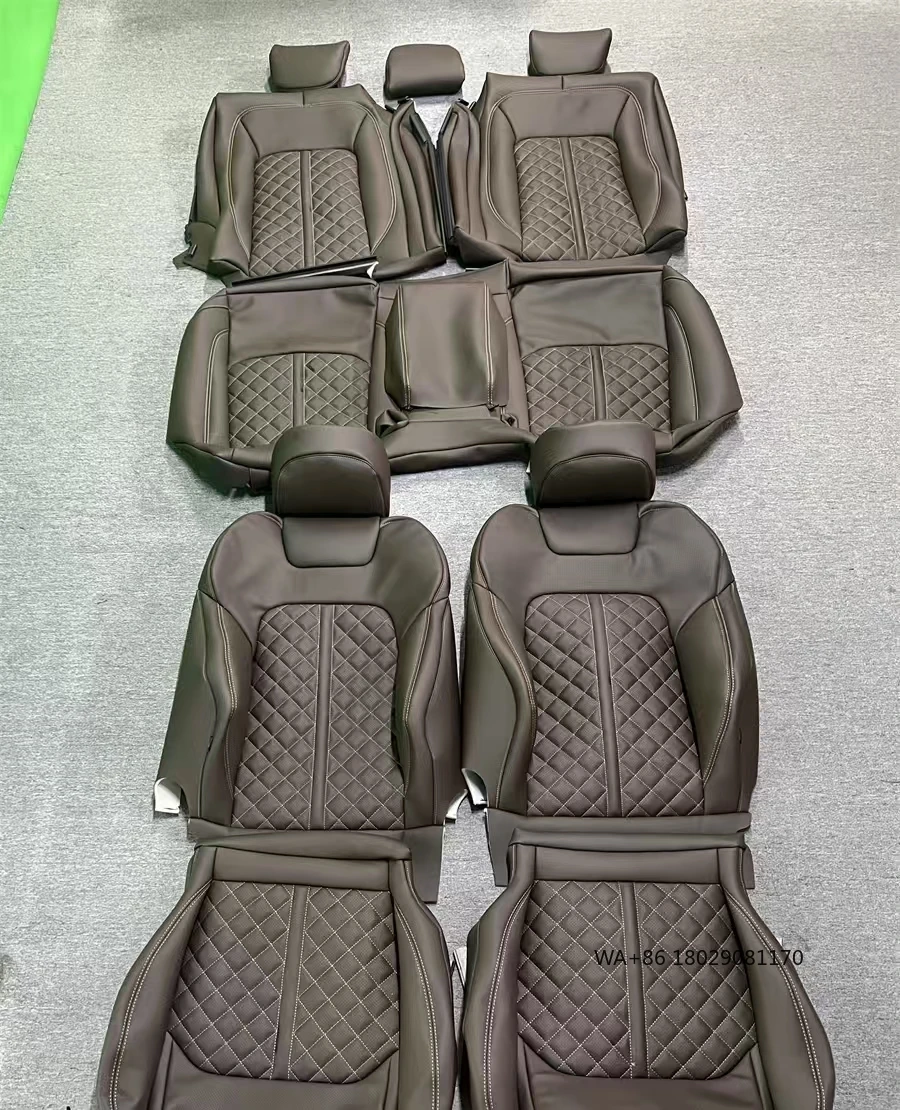 

Hot Sale Leather Full Set Luxury Car Seat Covers and High Quality Universal Vehicle Sport Car Seat Cover for A6