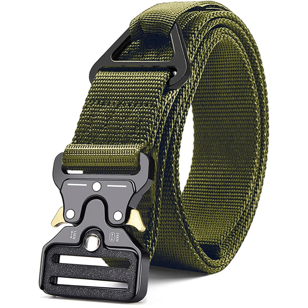 

Nylon Belt Men Outdoor Hunting Tactical Belt Multi-function Buckle High Quality Marine Corps Canvas Belt For Men