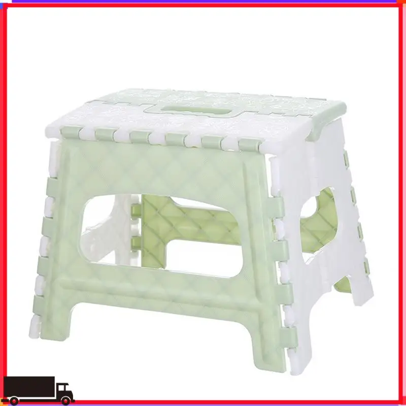 

Premium Plastic Multi Purpose Folding Step Stool Home Train Outdoor Foldable Storage