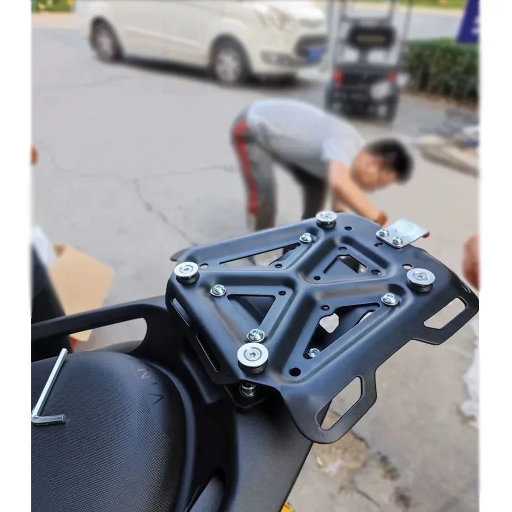 Motorcycle Rear Luggage Rack Bracket Support Rack Top Box Bracket Accessories For Shengshi D350 350D 350-D 350 D