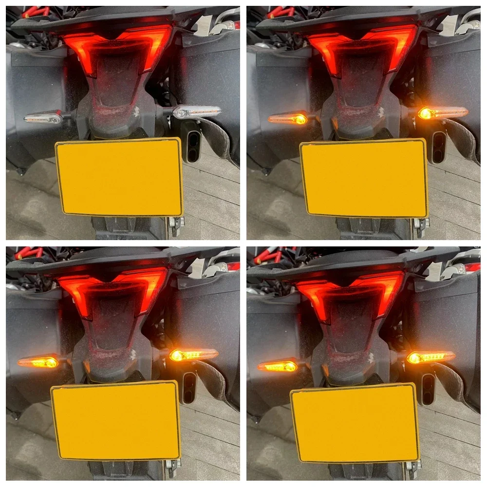 LED Turn Signal Flowing Light For Ducati Scrambler Streetfighter Panigale Monster Multistrada Hypermotard Flashing Indicator